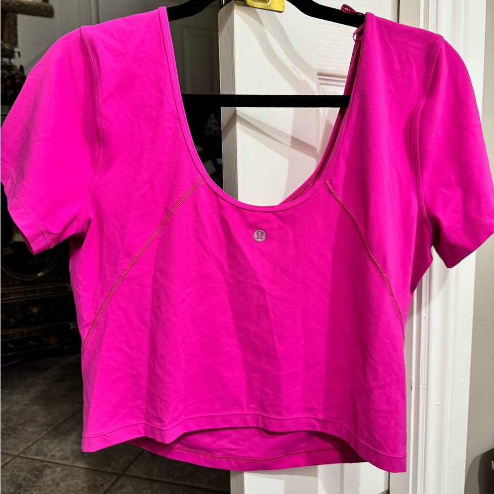 Lululemon Align Tee (Sonic Pink)